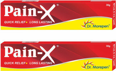 

Dr. Morepen Pain-X Antiseptic Cream Pack of 2(58 g)