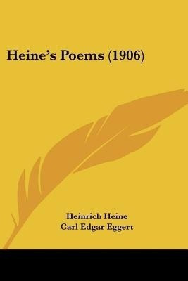 Heine's Poems (1906)(English, Paperback, Heine Heinrich)