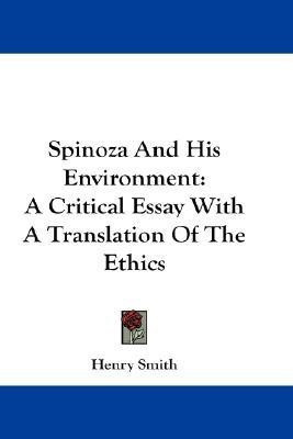 Spinoza And His Environment(English, Paperback, unknown)