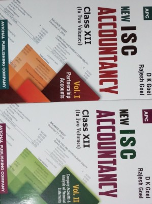 NEW ISC ACCOUNTANCY CLASS-XII (IN TWO VOLUMES)(English, Paperback, DK GOEL, RAJESH GOEL)