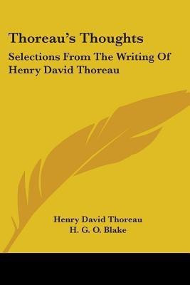 Thoreau's Thoughts(English, Paperback, Thoreau Henry David)