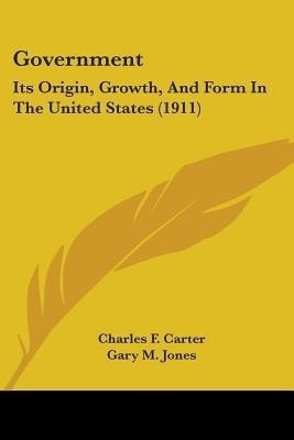 Government(English, Paperback, Carter Charles F)