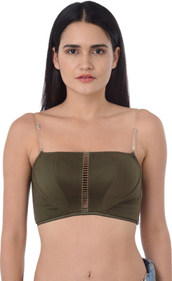 Da Intimo Women Full Coverage Lightly Padded Bra(Green)