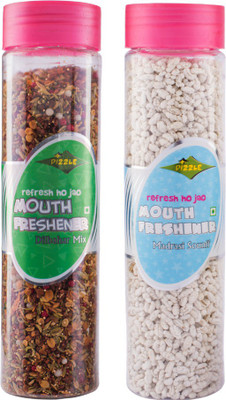

Dizzle DIlbahar Mix & Madrasi Sonff Musk, Pan Mouth Freshener(Pack of 2)