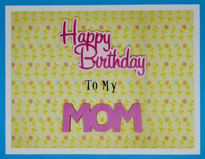 

SCRAPCARD BDM01 Greeting Card(MULTIPLE, Pack of 1)