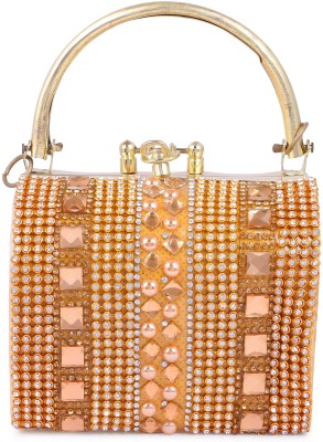 

UROOJ Party Gold Clutch