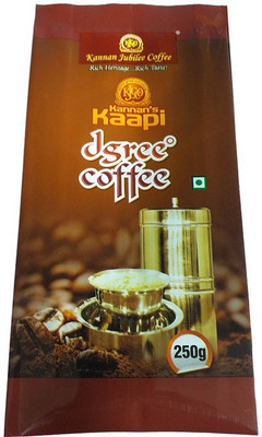 

Kannan Jubilee Coffee Company Degree Coffee Powder, Filter Coffee Roast & Ground Coffee 500 g(Pack of 2)