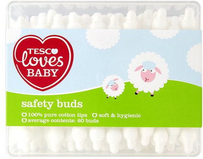 

Tesco Loves Baby Safety Buds - 60 Pcs(Pack of 60)