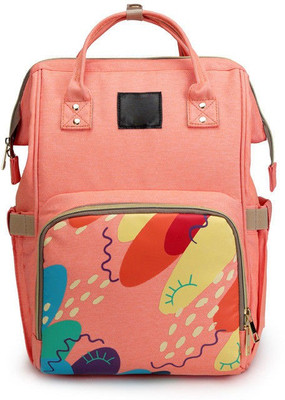 

ShopyBucket Multi-Function Waterproof Mother Bag Printed for Travel - Large Capacity, Durable and Stylish.Large Size (20 x 18 x 40 cms)(Pack of 1) Diaper Bag(Multicolor)