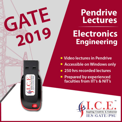 

ICE GATE ICE GATE Electronic Communication Engineering (Video Lectures) - USB Course - 2019(Pen drive Lectures)