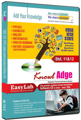 KnowlAdge EasyLab 11 & 12 with Med/Engg. Entrance Module(DVD)