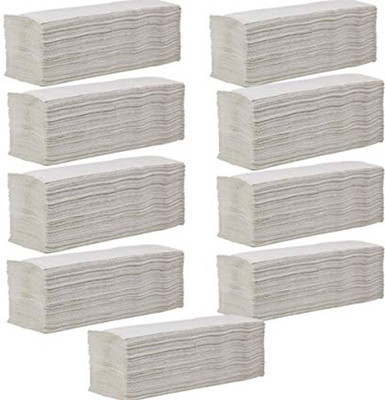 

Ambika International M Fold Tissue Paper Napkins Hand Towels 1170 pices (Pack of9)(Pack of 1170)