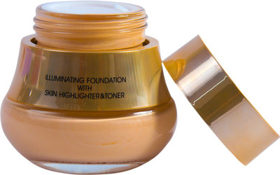 

MELANIA Foundation with Skin Highlighter & Toner Foundation(Natural)