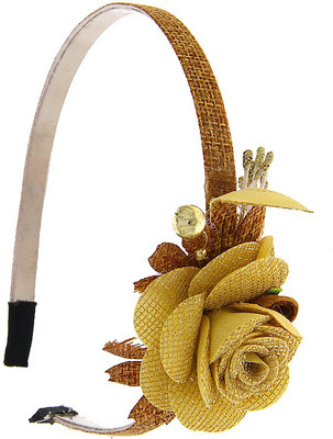 

Anuradha Art Jewellery Hair Bealt Head Band(Gold)
