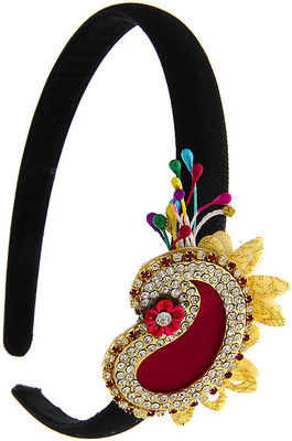 

Anuradha Art Jewellery Hair Bealt Head Band(Red)