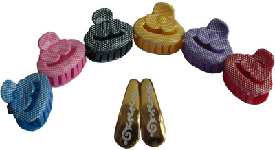 

CHERRY BLUE Hair Butterfly :Hair Clips :Hair Claw Clips : Medium Butterfly : Hair Clip(Multicolor)