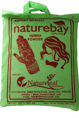 

NatureBay Naturals 100% Pure Henna Powder(cloth filtered)(500 g)