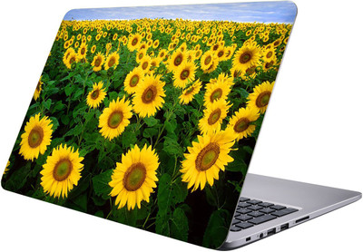 

LUCANT sunflower Laptop Sticker 15.6 inch-Premium Quality, UV Printed, Laminated, Bubble Free, Scratchproof Laptop Skin-391 Vinyl Laptop Decal 15.6