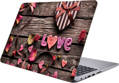 

LUCANT chocolate love Laptop Sticker 15.6 inch-Premium Quality, UV Printed, Laminated, Bubble Free, Scratchproof Laptop Skin-278 Vinyl Laptop Decal 15.6