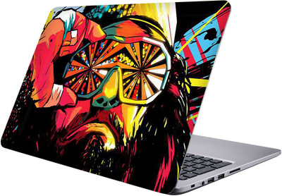 

PRINTCLUB Laptop Sticker 15.6 inch-Premium Quality, UV Printed, Laminated, Bubble Free, Scratchproof Laptop Skin-485 Vinyl Laptop Decal 15.6