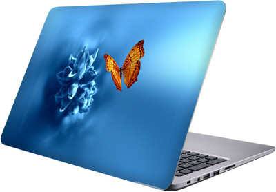 

PRINTCLUB butterfly Laptop Sticker 15.6 inch-Premium Quality, UV Printed, Laminated, Bubble Free, Scratchproof Laptop Skin-113 Vinyl Laptop Decal 15.6