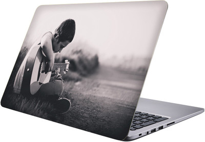 

LUCANT guitar Laptop Sticker 15.6 inch-Premium Quality, UV Printed, Laminated, Bubble Free, Scratchproof Laptop Skin-436 Vinyl Laptop Decal 15.6