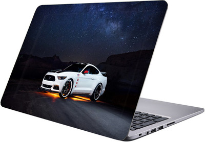 

PRINTCLUB racing car Laptop Sticker 15.6 inch-Premium Quality, UV Printed, Laminated, Bubble Free, Scratchproof Laptop Skin-186 Vinyl Laptop Decal 15.6
