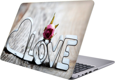 

LUCANT love Laptop Sticker 15.6 inch-Premium Quality, UV Printed, Laminated, Bubble Free, Scratchproof Laptop Skin-276 Vinyl Laptop Decal 15.6