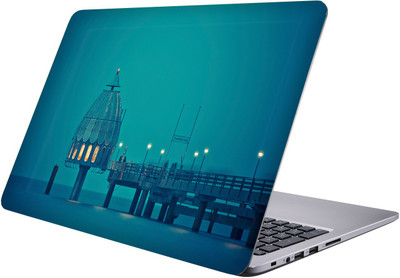 

LUCANT unique house Laptop Sticker 15.6 inch-Premium Quality, UV Printed, Laminated, Bubble Free, Scratchproof Laptop Skin-194 Vinyl Laptop Decal 15.6
