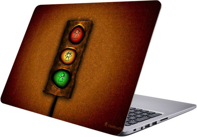 

PRINTCLUB red light Laptop Sticker 15.6 inch-Premium Quality, UV Printed, Laminated, Bubble Free, Scratchproof Laptop Skin-672 Vinyl Laptop Decal 15.6
