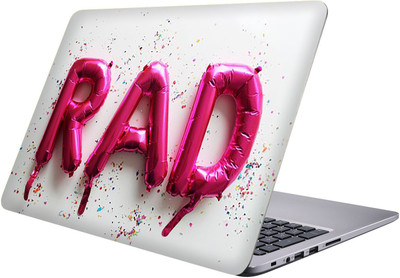 

LUCANT red Laptop Sticker 15.6 inch-Premium Quality, UV Printed, Laminated, Bubble Free, Scratchproof Laptop Skin-117 Vinyl Laptop Decal 15.6