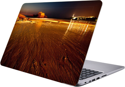 

PRINTCLUB beach Laptop Sticker 15.6 inch-Premium Quality, UV Printed, Laminated, Bubble Free, Scratchproof Laptop Skin-86 Vinyl Laptop Decal 15.6