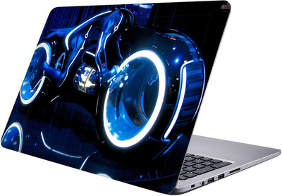 

PRINTCLUB bike Laptop Sticker 15.6 inch-Premium Quality, UV Printed, Laminated, Bubble Free, Scratchproof Laptop Skin-708 Vinyl Laptop Decal 15.6