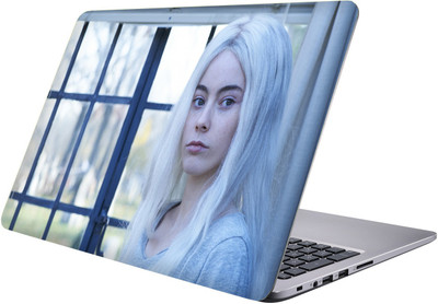 

LUCANT girl Laptop Sticker 15.6 inch-Premium Quality, UV Printed, Laminated, Bubble Free, Scratchproof Laptop Skin-362 Vinyl Laptop Decal 15.6