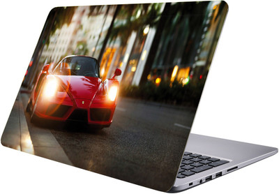 

PRINTCLUB ferrari Laptop Sticker 15.6 inch-Premium Quality, UV Printed, Laminated, Bubble Free, Scratchproof Laptop Skin-171 Vinyl Laptop Decal 15.6