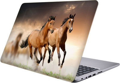 

LUCANT brown horse Laptop Sticker 15.6 inch-Premium Quality, UV Printed, Laminated, Bubble Free, Scratchproof Laptop Skin-230 Vinyl Laptop Decal 15.6