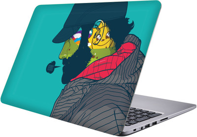 

PRINTCLUB smoking men Laptop Sticker 15.6 inch-Premium Quality, UV Printed, Laminated, Bubble Free, Scratchproof Laptop Skin-424 Vinyl Laptop Decal 15.6