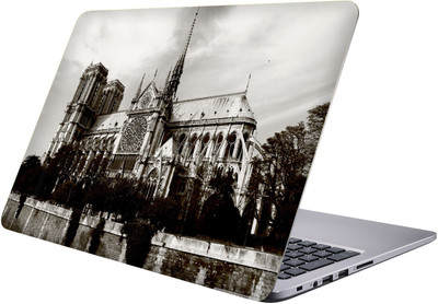 

PRINTCLUB white house Laptop Sticker 15.6 inch-Premium Quality, UV Printed, Laminated, Bubble Free, Scratchproof Laptop Skin-319 Vinyl Laptop Decal 15.6