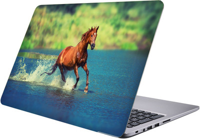 

LUCANT horse Laptop Sticker 15.6 inch-Premium Quality, UV Printed, Laminated, Bubble Free, Scratchproof Laptop Skin-227 Vinyl Laptop Decal 15.6