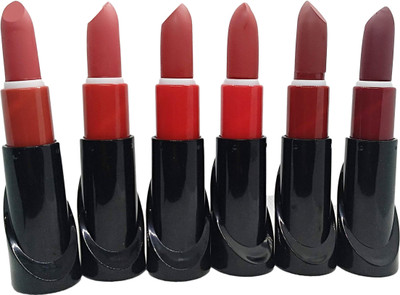 

AddBeauty Matte Lipstick Set of 6 ( #7,#8, #9,#10, #11 #12)(Multicolor)