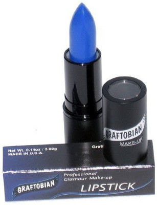 

Graftobian Professional Lipstick, Blue(Blue)
