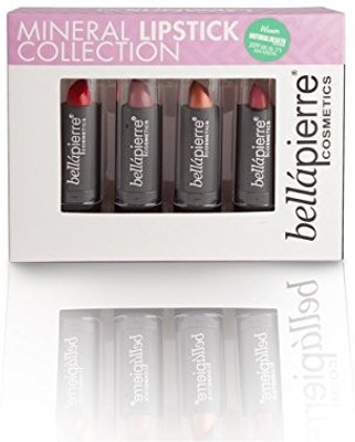 

Bella Pierre Mineral Luxurious Lipstick Day Collection 4 Pack(Multicolor)