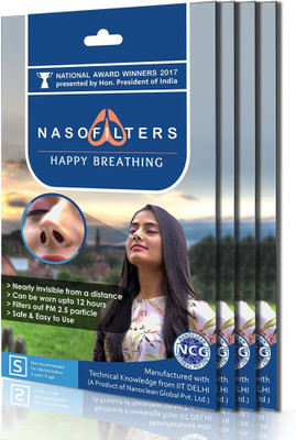 

Nasofilters Pack Of 96 + 24 Complimentary Pack Of 96 + 24 Compliemntary Mask and Respirator