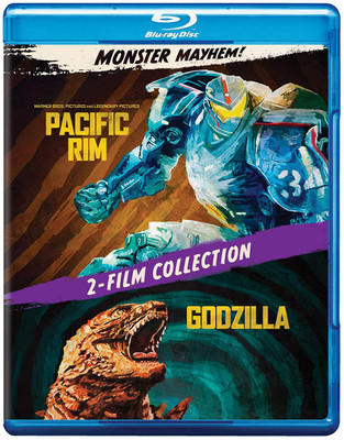 

Monster Mayhem! 2 Movies Collection: Pacific Rim + Godzilla: (2014) (2-Disc)(Blu-ray English)