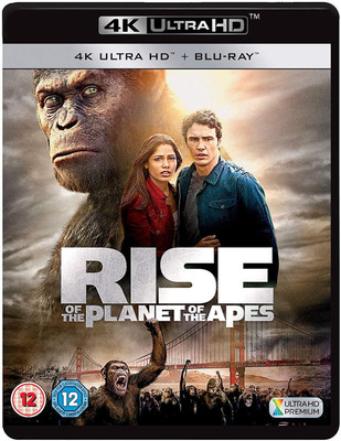 

Rise of the Planet of the Apes (4K UHD and HD) (2-Disc)(4K(UHD) Blu-ray English)