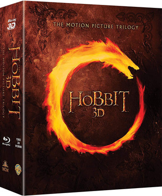

The Hobbit Trilogy - 3 Movies Collection - An Unexpected Journey + The Desolation of Smaug + The Battle of the Five Armies (Blu-ray 3D & Blu-ray) (12-Disc Box Set)(3D Blu-ray English)