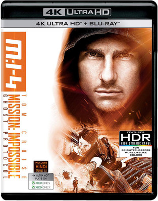 

Mission: Impossible 4: Ghost Protocol (4K UHD & HD) (2-Disc)(4K(UHD) Blu-ray English)