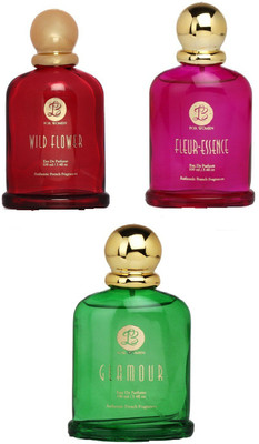 

Lyla Blanc WILD FLOWER FLEUR-ESSENCE GLAMOUR Perfume Spray for Women -(Set of 3) (100ml each) Eau de Parfum - 100 ml(For Women)