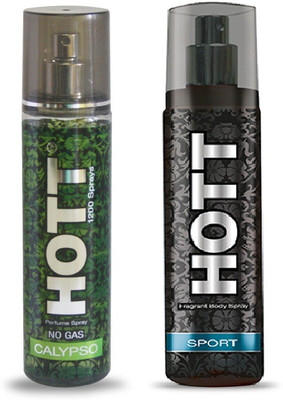 HOTT CALYPSO & SPORT Perfume Spray for Men- (Set of 2) (135ml each) Perfume - 135 ml(For Men)