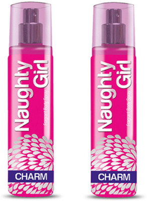 

Naughty Girl CHARM Perfume Spray for Women- Pack of 2 (135ml each) Perfume - 135 ml(For Women)